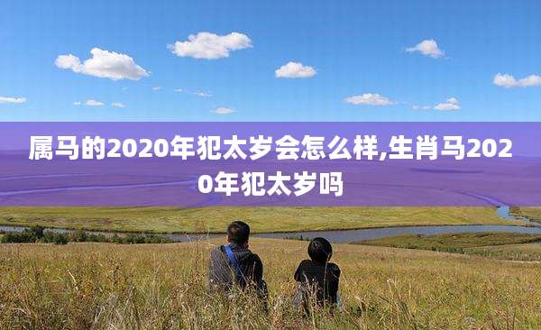 属马的2020年犯太岁会怎么样,生肖马2020年犯太岁吗