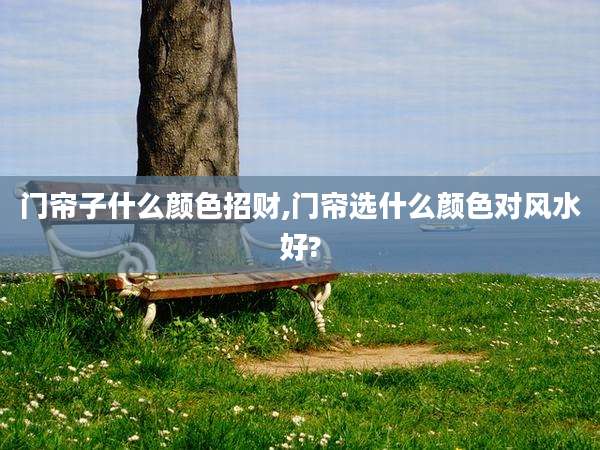 门帘子什么颜色招财,门帘选什么颜色对风水好?