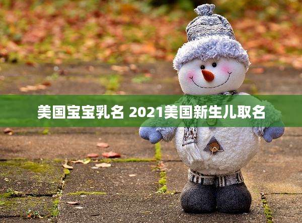 美国宝宝乳名 2021美国新生儿取名