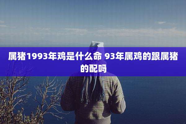 属猪1993年鸡是什么命 93年属鸡的跟属猪的配吗