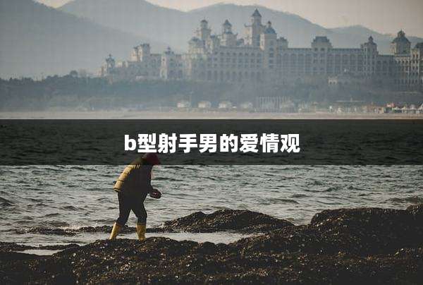 b型射手男的爱情观