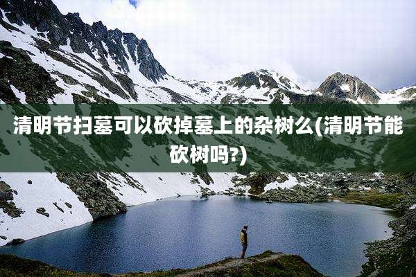清明节扫墓可以砍掉墓上的杂树么(清明节能砍树吗?)