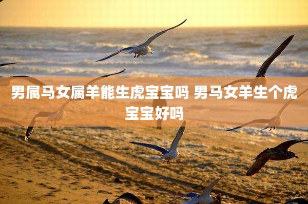 男属马女属羊能生虎宝宝吗 男马女羊生个虎宝宝好吗