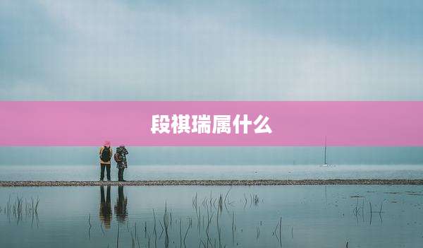 段祺瑞属什么