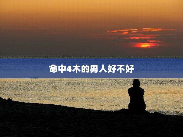 命中4木的男人好不好