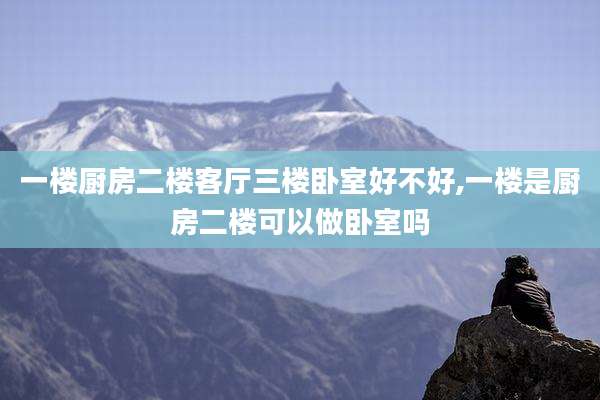 一楼厨房二楼客厅三楼卧室好不好,一楼是厨房二楼可以做卧室吗