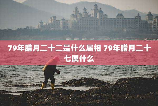 79年腊月二十二是什么属相 79年腊月二十七属什么