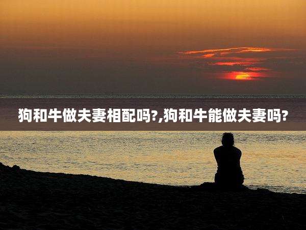 狗和牛做夫妻相配吗?,狗和牛能做夫妻吗?