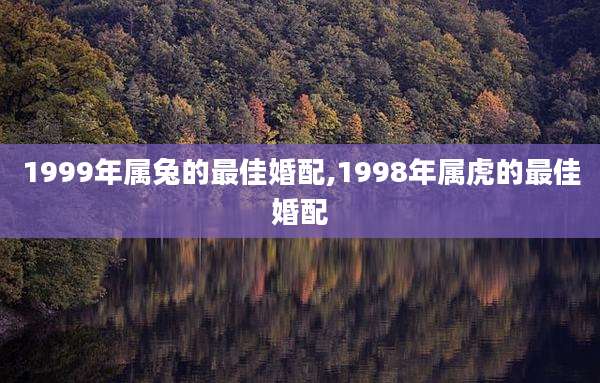1999年属兔的最佳婚配,1998年属虎的最佳婚配