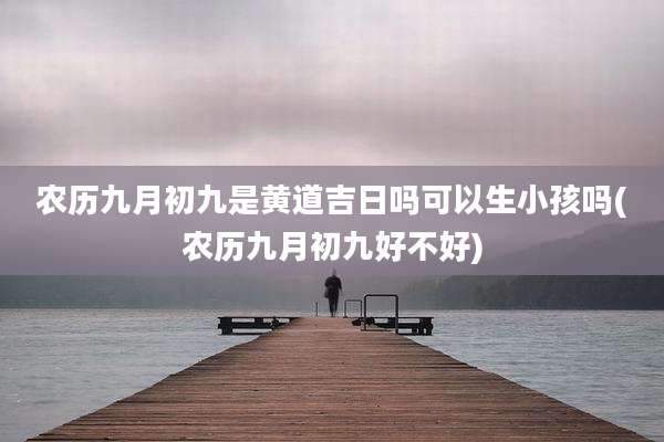 农历九月初九是黄道吉日吗可以生小孩吗(农历九月初九好不好)