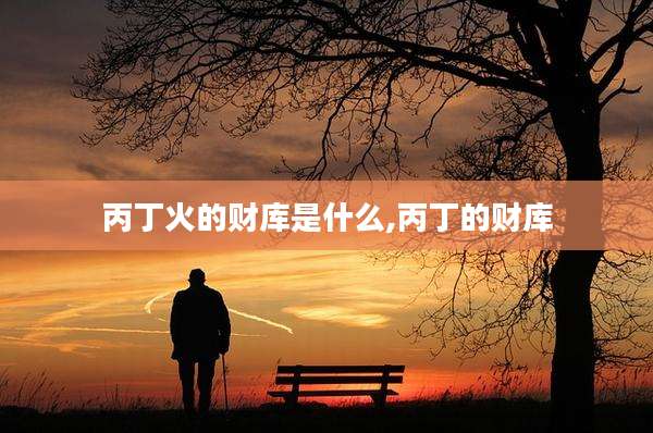 丙丁火的财库是什么,丙丁的财库