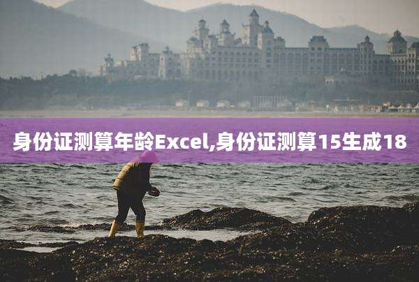 身份证测算年龄Excel,身份证测算15生成18