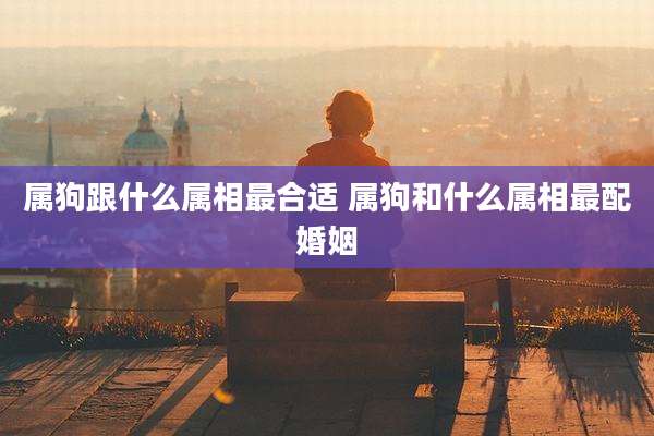属狗跟什么属相最合适 属狗和什么属相最配婚姻