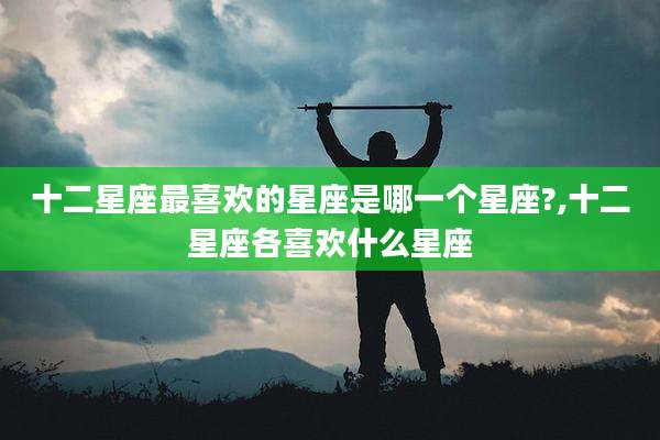 十二星座最喜欢的星座是哪一个星座?,十二星座各喜欢什么星座
