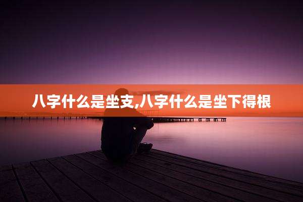 八字什么是坐支,八字什么是坐下得根
