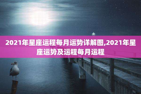 2021年星座运程每月运势详解图,2021年星座运势及运程每月运程