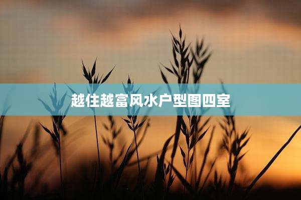 越住越富风水户型图四室