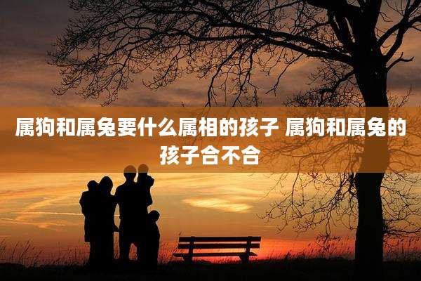 属狗和属兔要什么属相的孩子 属狗和属兔的孩子合不合