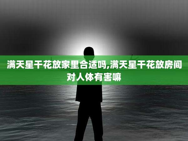 满天星干花放家里合适吗,满天星干花放房间对人体有害嘛