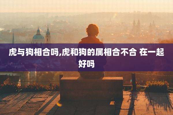 虎与狗相合吗,虎和狗的属相合不合 在一起好吗