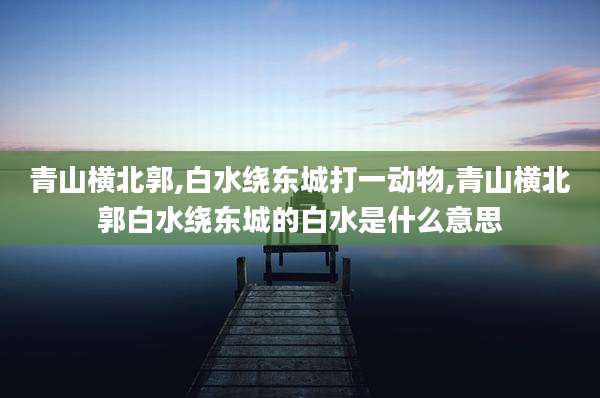 青山横北郭,白水绕东城打一动物,青山横北郭白水绕东城的白水是什么意思
