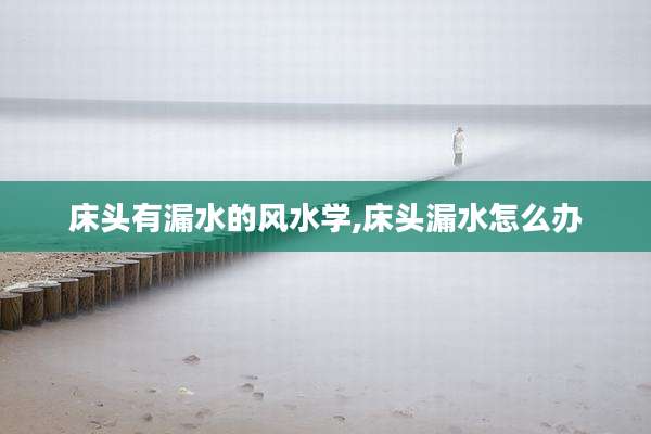 床头有漏水的风水学,床头漏水怎么办