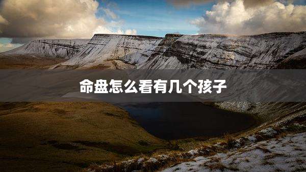 命盘怎么看有几个孩子