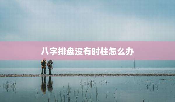 八字排盘没有时柱怎么办