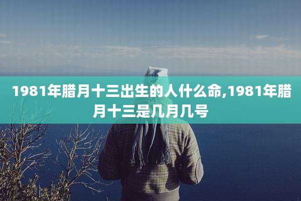 1981年腊月十三出生的人什么命,1981年腊月十三是几月几号