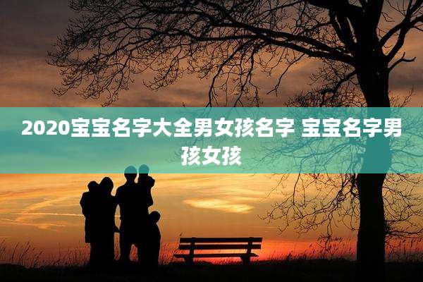 2020宝宝名字大全男女孩名字 宝宝名字男孩女孩