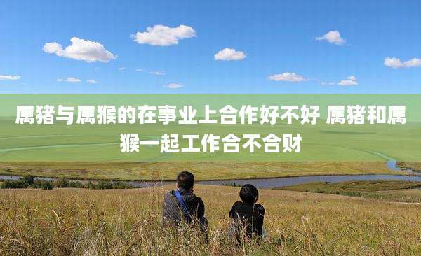 属猪与属猴的在事业上合作好不好 属猪和属猴一起工作合不合财