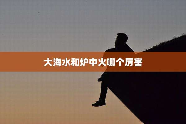 大海水和炉中火哪个厉害