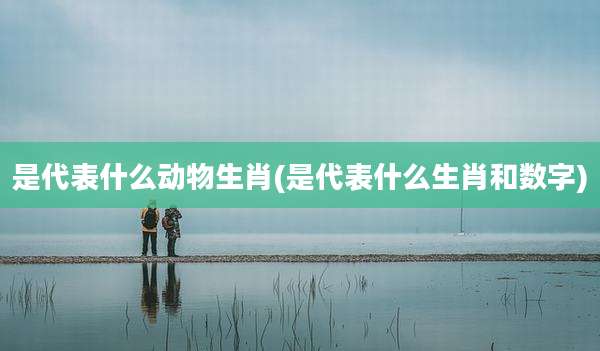 是代表什么动物生肖(是代表什么生肖和数字)