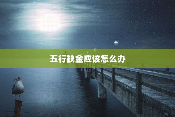 五行缺金应该怎么办
