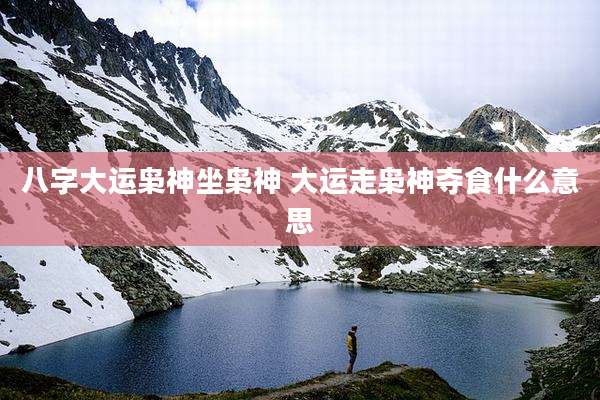 八字大运枭神坐枭神 大运走枭神夺食什么意思
