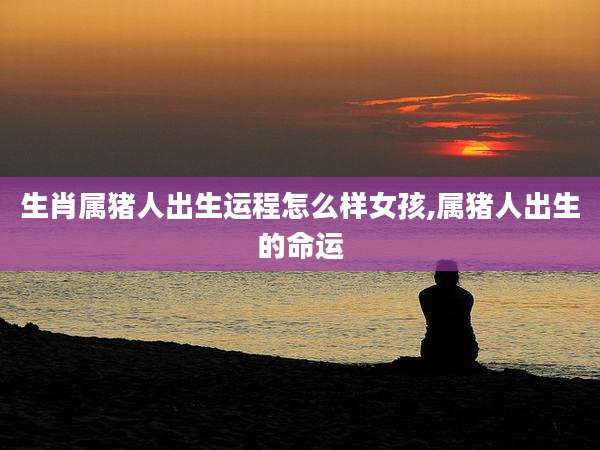 生肖属猪人出生运程怎么样女孩,属猪人出生的命运