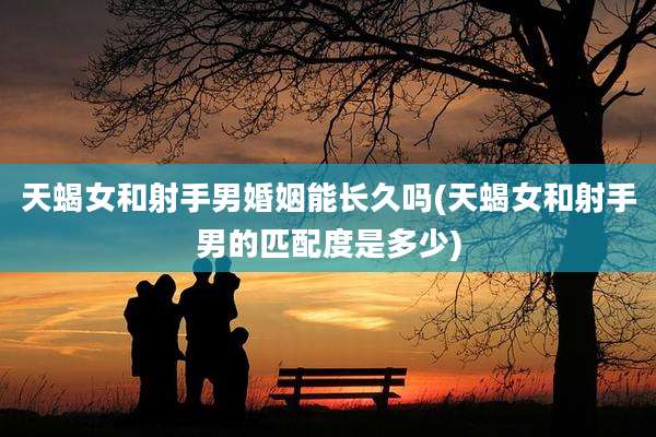 天蝎女和射手男婚姻能长久吗(天蝎女和射手男的匹配度是多少)