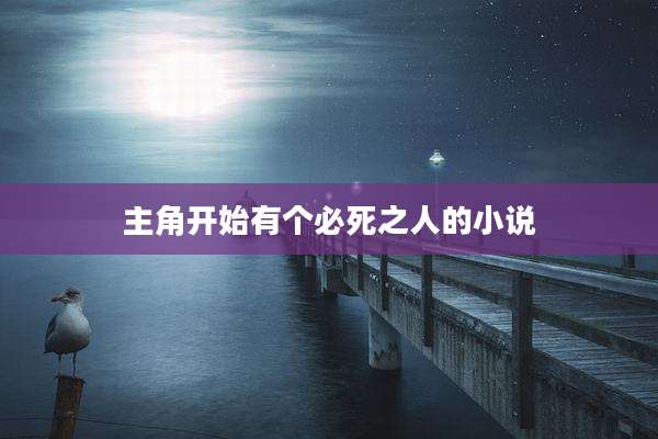 主角开始有个必死之人的小说