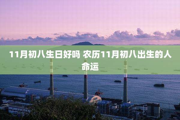 11月初八生日好吗 农历11月初八出生的人命运
