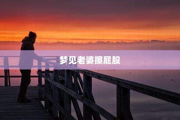 梦见老婆擦屁股