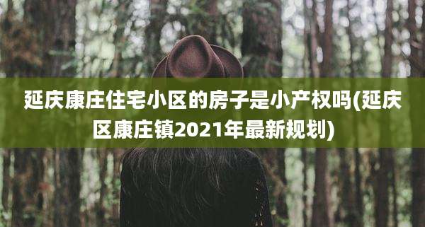 延庆康庄住宅小区的房子是小产权吗(延庆区康庄镇2021年最新规划)