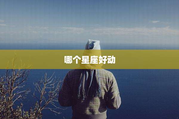 哪个星座好动