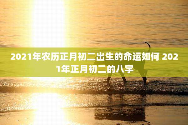 2021年农历正月初二出生的命运如何 2021年正月初二的八字