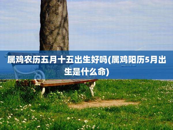 属鸡农历五月十五出生好吗(属鸡阳历5月出生是什么命)