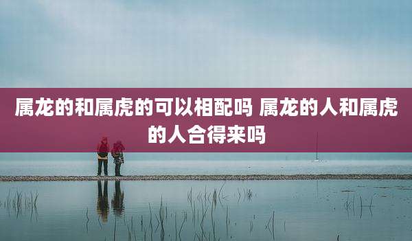 属龙的和属虎的可以相配吗 属龙的人和属虎的人合得来吗
