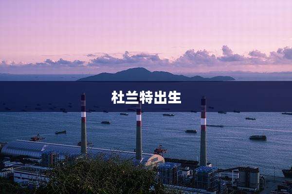 杜兰特出生