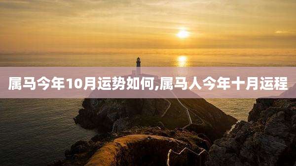 属马今年10月运势如何,属马人今年十月运程