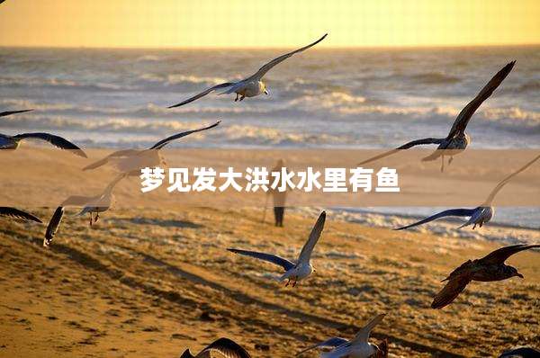 梦见发大洪水水里有鱼
