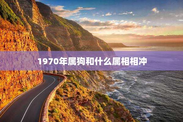 1970年属狗和什么属相相冲