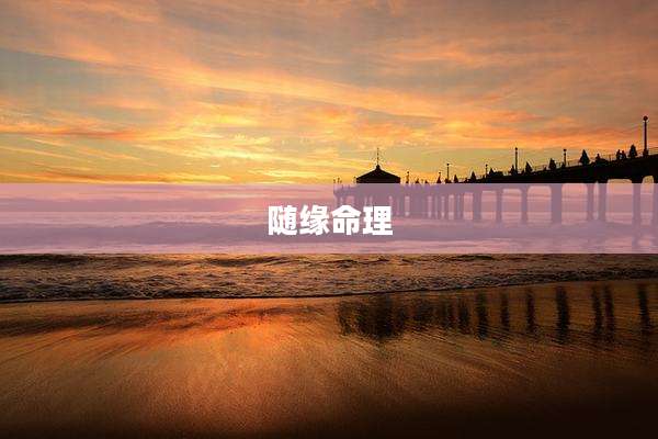 随缘命理